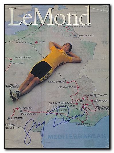 Lemond Greg Bicycle Racing Tour de France - Click Image to Close